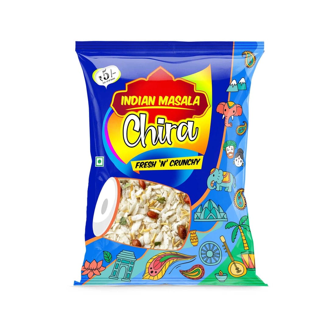 Chira (Flattened Rice) Packaging Pouches — image 2 of 3