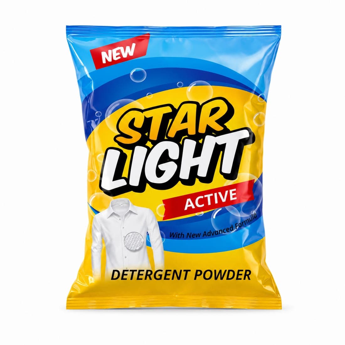 Detergent Powder Packaging Pouches