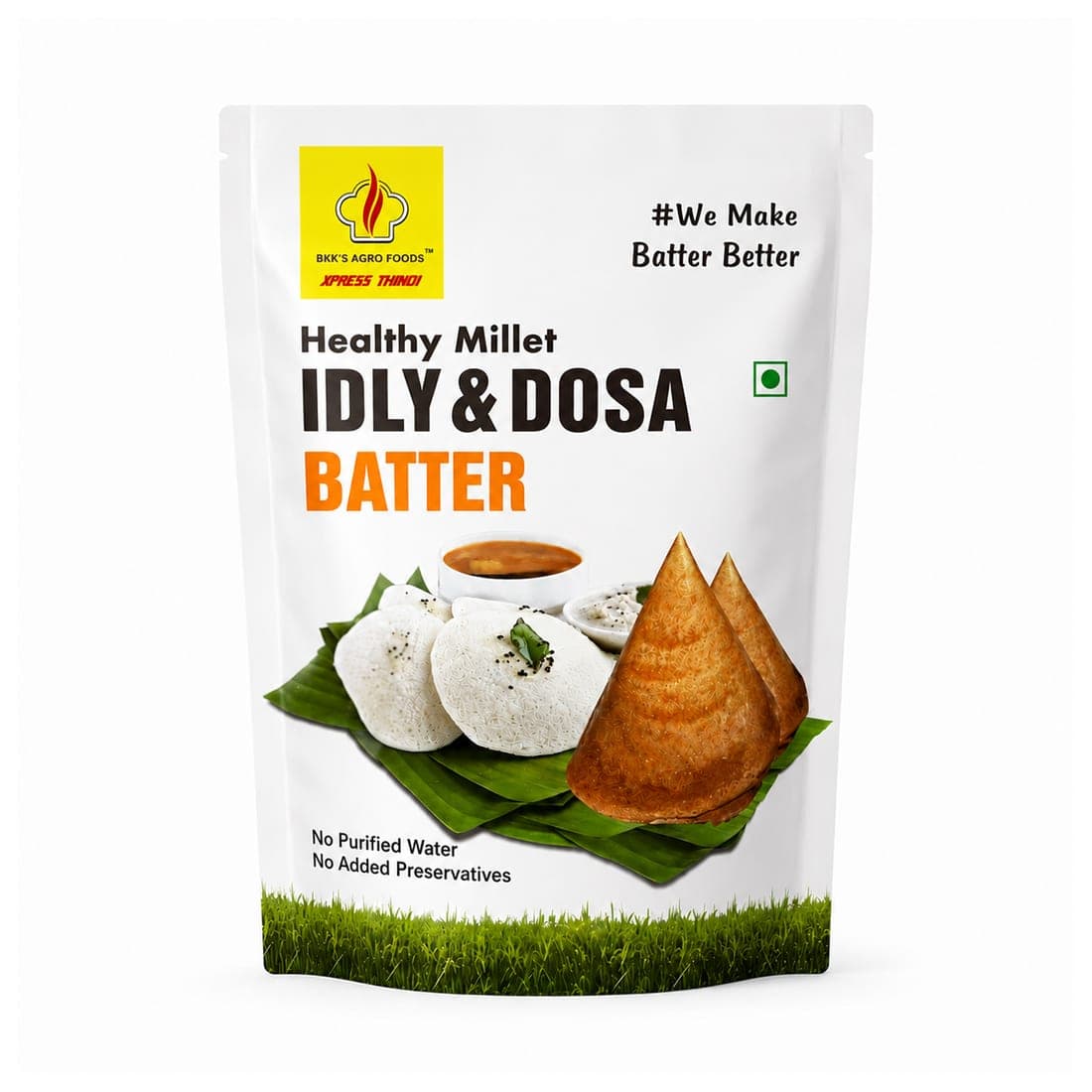Idly & Dosa Batter Packaging Pouches — image 2 of 2