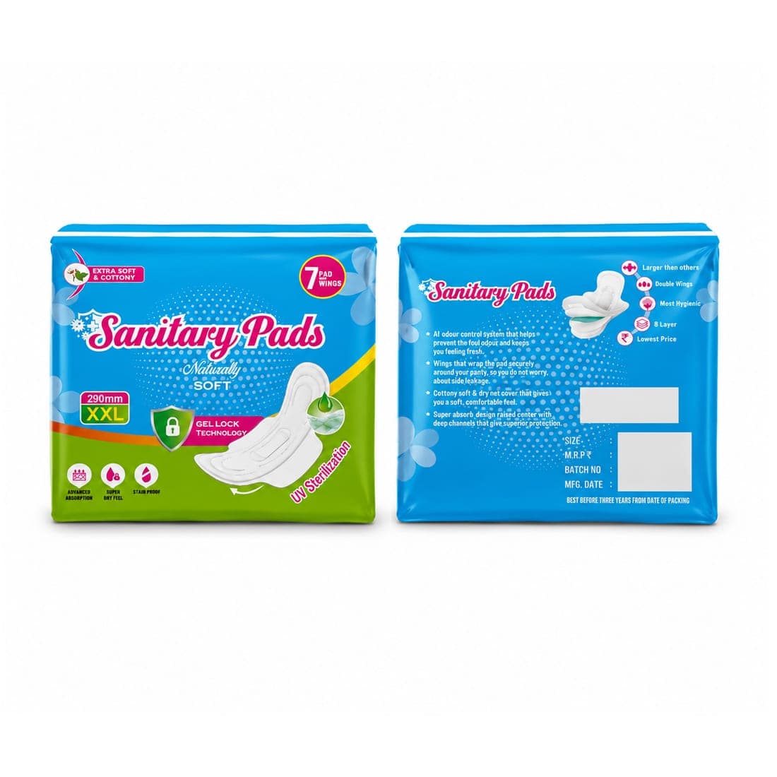Sanitary Napkin Packaging Pouches — image 2 of 2